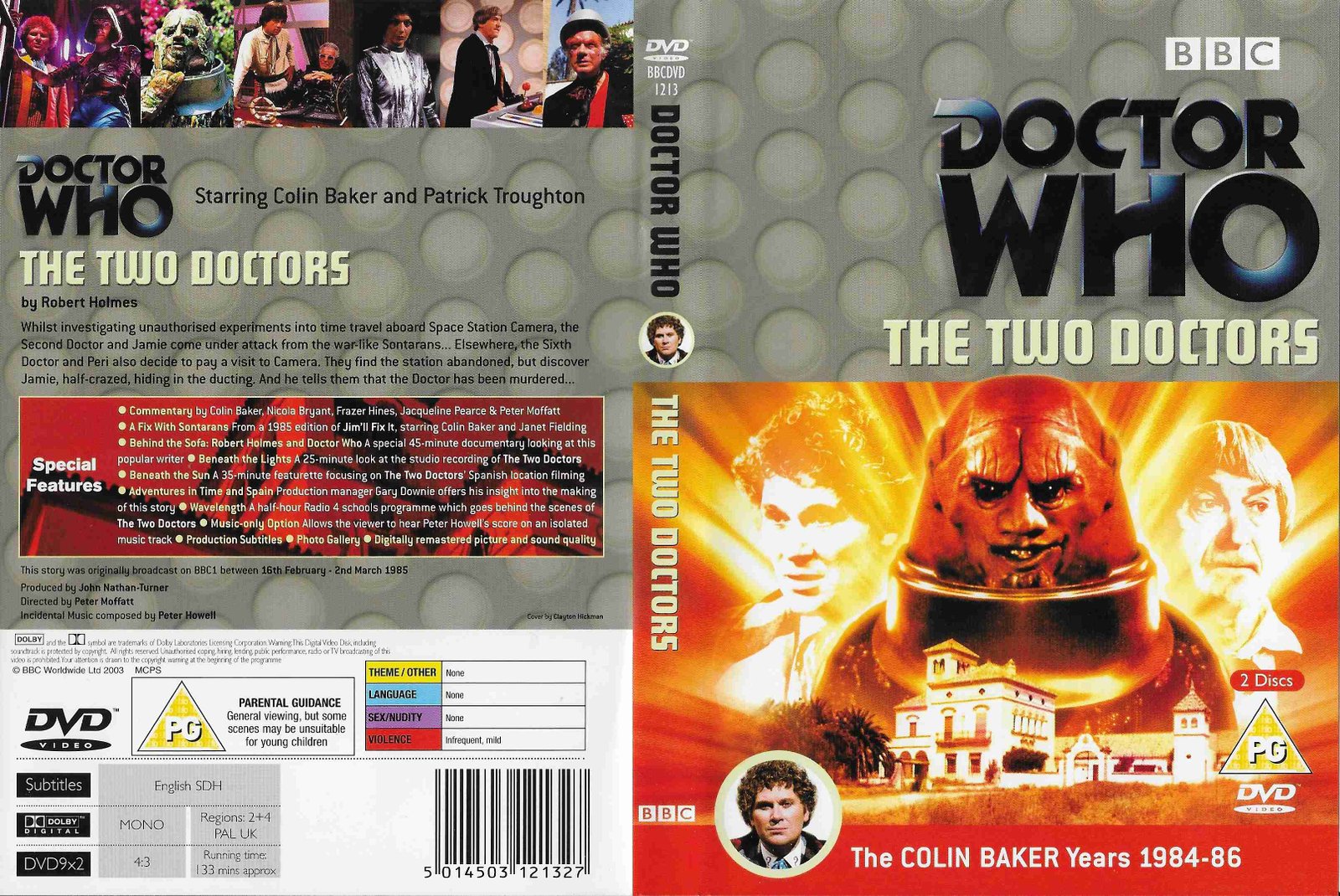 Back cover of BBCDVD 1213